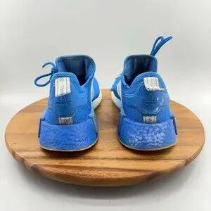 adidas gazelle silver green womens adidas NMD_R1 Strap Shoes - Women's - Cloud White / Lucid Blue main image 1